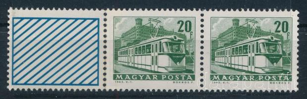 1964 Közlekedés 20f automata pár szelvénnyel