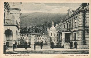 Trencsénteplic-fürdő Kossuth street