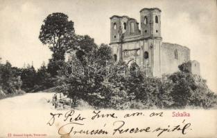 Szkalka damaged church