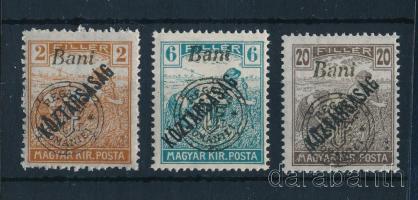 Nagyvárad 1919 Köztársaság/Arató 2f + 6f + 20f Bodor vizsgálójellel