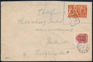 1944 Levél Sopronból Budapestre 60f portóval