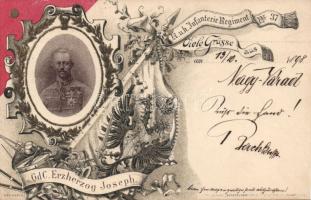 1898 Archduke Joseph litho