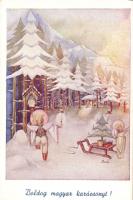 Hungarian New Year greeting s: Bozó