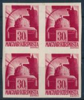 1943/44 Hadvezérek 30f vágott négyestömb