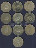 1994-1996. 100Ft (10x) T:vegyes