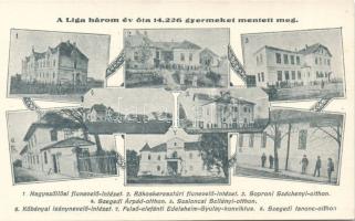 Felsőelefánt, Szalonca, Kőbánya, Rákoskeresztúr boarding schools