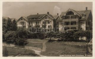Wengen Hotel Falken and Gentiana photo