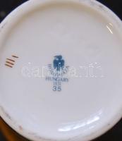 Szász Endre által tervezett Hollóházi porcelán váza / Faces designed by Endre Szasz Hollohaza chinaw...