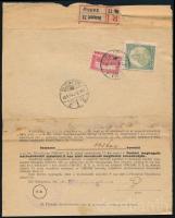 1925 Kimutatás 7.000K bérmentesítéssel