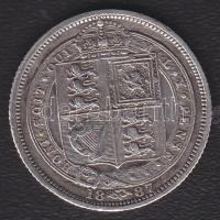 Nagy-Britannia 1887. 6p Ag "Victoria" T:2 súly alapján hamisítvány