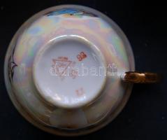 17 darabos gyönyörű, hibátlan jugoszláv porcelán teás-készlet / Beautiful flawless chinaware tea set...