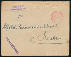 1946 (19. díjszabás) Nyomtatvány 800MP készpénzes bérmentesítéssel Szegedről Szentesre