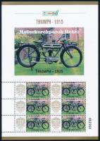 Triumph 1915 megszemélyesített 6-os kisív