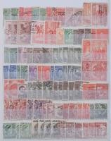 Ausztrália több példányos bélyegzett rendező az 1920-2000-es évekből, hozzá postatiszta magyar kis tétel Schaubek 16 fehér lapos közepes berakó 16 ill. 12 oldalon