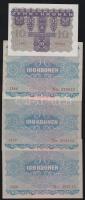 Ausztria/Osztrák-Magyar Bank 1922. 10K T:I + 100K (3x) T:I,I-,II
