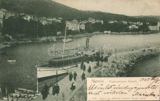 Abbazia ship station SS Sirály (EK)