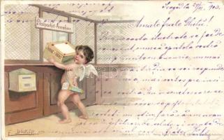 Cupid post office litho s: F. Döcker