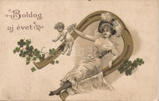 New Year glamour Emb. litho