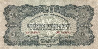 1944 20P "Vörös Hadsereg" T:I