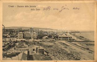 Trieste Staatsbahn - Gebäude