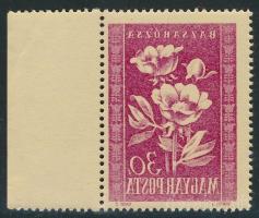 1950 Virág 30f nagyon szép gépszínátnyomattal / Mi 1112 machine offset