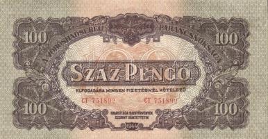 1944. 100P "V.H." (2x) egymásutáni sorszámmal T:I