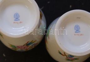 Viktória mintás Herendi porcelán vázák 2 db / Herend chinaware vases 19 cm