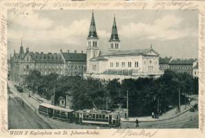 Wien mit Straßenbahn