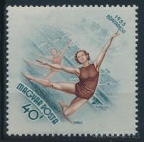 1953 Népstadion 40f számvízjellel