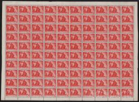 1945/1946 Újjáépítés 3000P 2 db hajtott ív