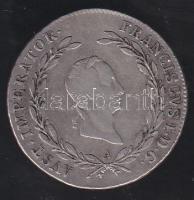 Ausztria 1825A 20Kr Ag T:3