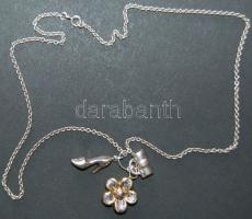 Virág medálos zsuzsus lánc 11,87g