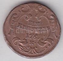 Ausztria/magyar verdejel 1762K 1Kr M.Theresia T:3