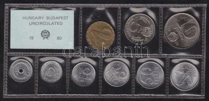 1980. 2f-10Ft 9db klf forgalmi sor szettben T:BU