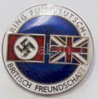Németország "német-angol barátság köre" kitűző T:2
