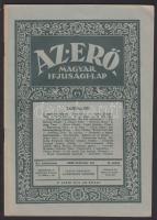 1928 Az Erő - Magyar Ifjúsági Lap 2 száma