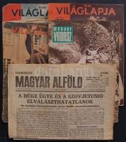 8 db régi újság: Tolnai Világlapja, Magyar Vadász, Magyar Alföld, stb.