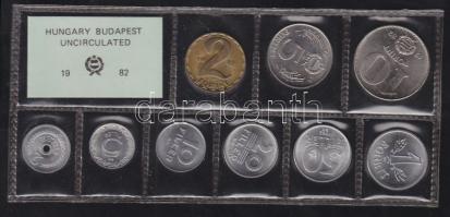 1982. 2f-10Ft 9db klf forgalmi sor szettben T:BU