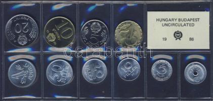 1986. 2f-20Ft 10db klf forgalmi sor szettben T:BU