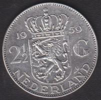Hollandia 1959. 2 1/2G Ag "Julianna" T:2- k