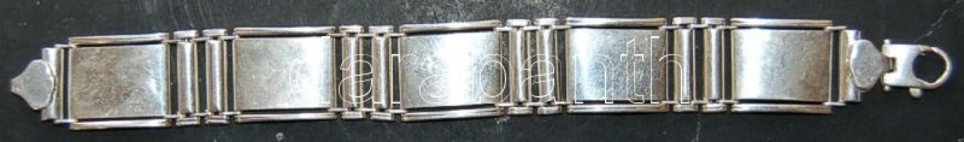 Ezüst férfi karlánc (925) / Silver men bracelet 47.7g