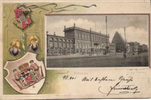 Wroclaw Royal Palace Emb. litho (fa)