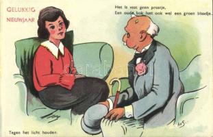 Humour hold to light litho