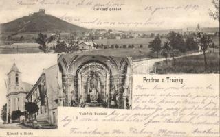 Trnávka with castle and church