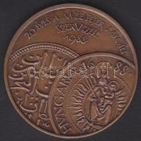 1988. 20 éves a MÉE Fejér Megyei szervezete Br emlékérem T:1-