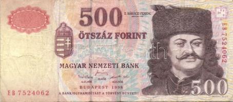 1998. 500Ft (3x) T:II,III