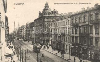 Warsaw Marszalkowska street