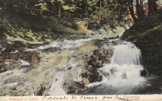 Krzeszowice waterfall