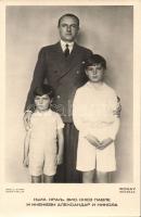 Prince Paul of Yugoslavia with Alexander and Nikola