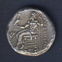 Ókori Görögország / Makedónia ALEXANDER III. i.e 336-323. "ALEXANDROU / Ülő Zeus sassal és joga...